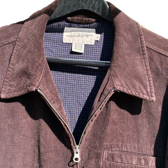 J Crew jacket full zip corduroy brown XL - Picture 2 of 13